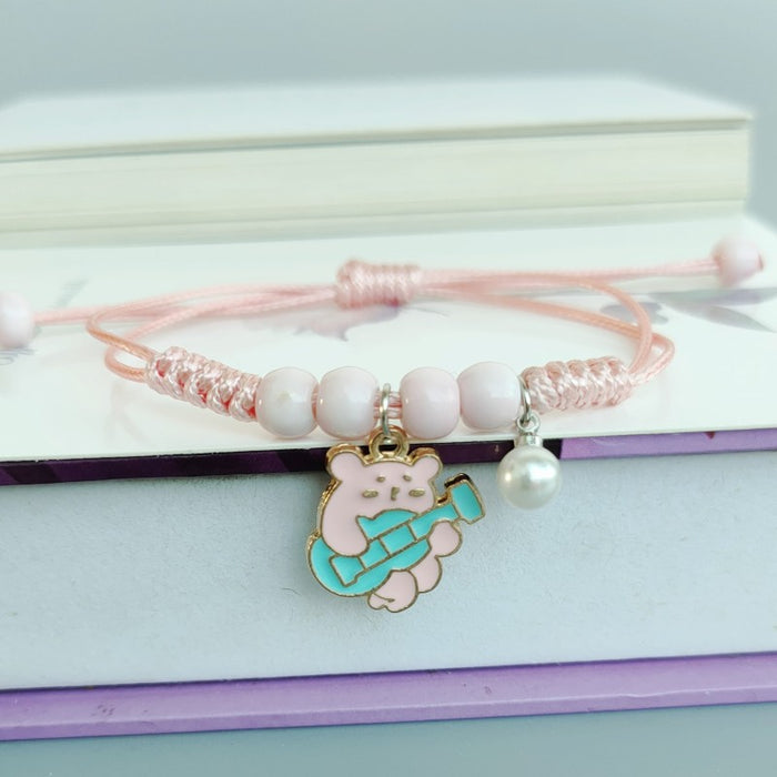 Wholesale Cute Cartoon Moon Rabbit Bracelet Jewelry JDC-BT-XiangZ005