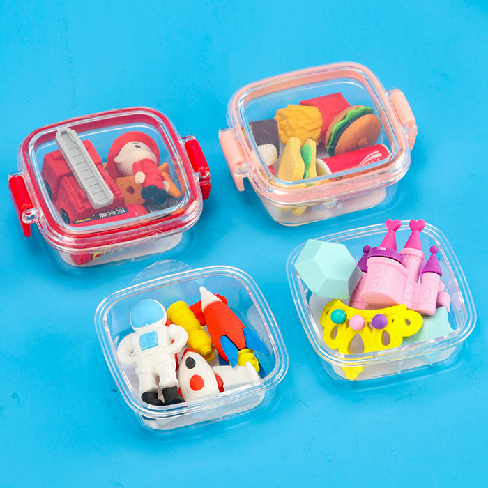 Wholesale Rubber Lunch Box MOQ≥2 JDC-ERA-CXL001