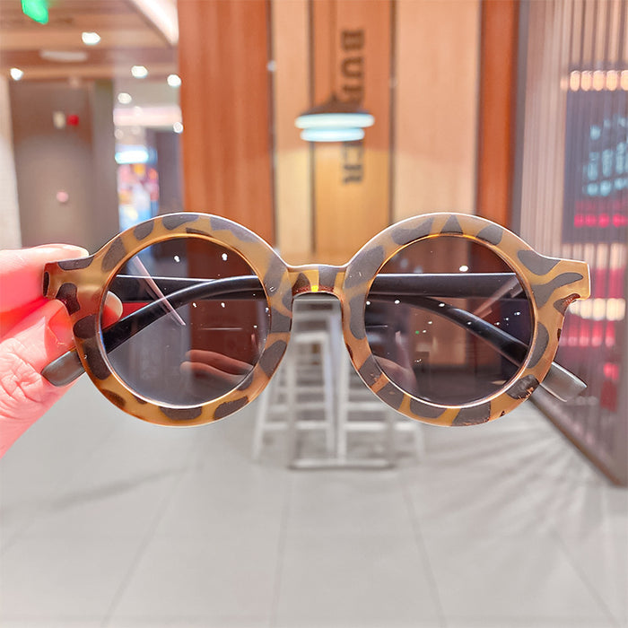 Jewelry WholesaleWholesale children's round frame skeleton sunglasses JDC-SG-HengX005 Sunglasses 恒曦 %variant_option1% %variant_option2% %variant_option3%  Factory Price JoyasDeChina Joyas De China