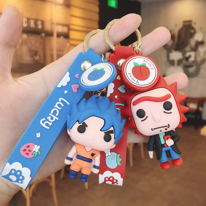 Jewelry WholesaleWholesale Cartoon Doll PVC Silicone Alloy Keychain (F) JDC-KC-FeiRun031 Keychains 飞润 %variant_option1% %variant_option2% %variant_option3%  Factory Price JoyasDeChina Joyas De China