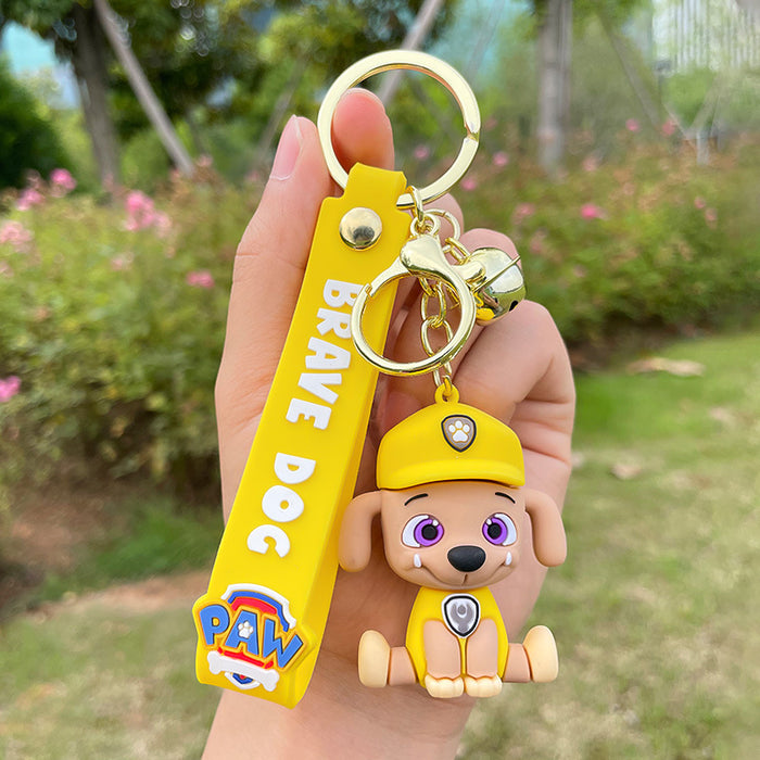 Wholesale cartoon paparazzi series doll key chain ring JDC-KC-FeiRun075