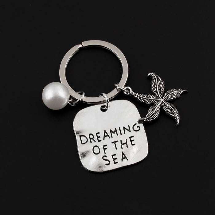 Wholesale Metal Sea Animal Keychain JDC-KC-XiangH011