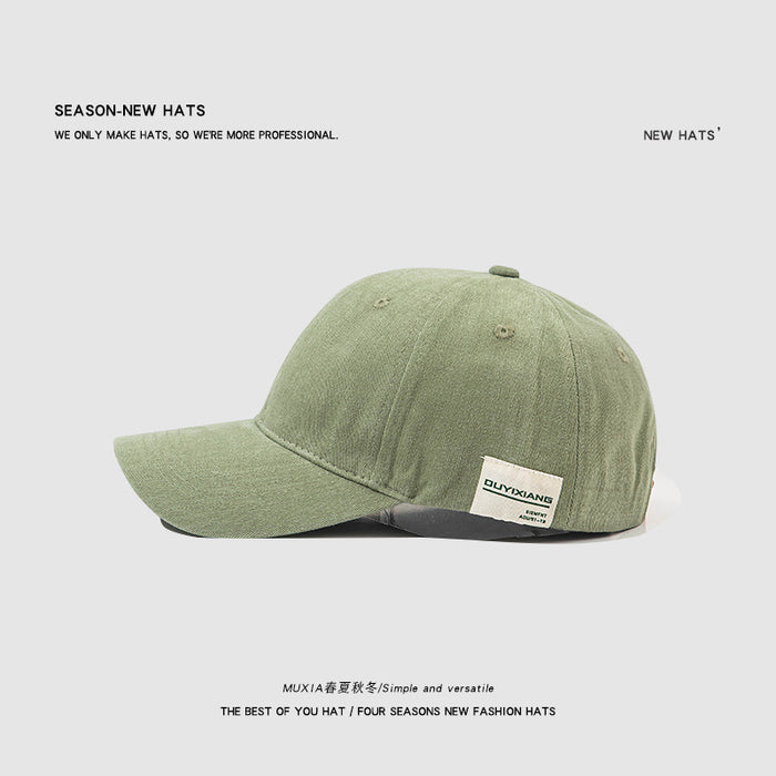 Jewelry WholesaleWholesale Cotton Baseball Hat Couple Shade Soft Top Cap JDC-FH-Muxia002 Fashionhat 沐夏 %variant_option1% %variant_option2% %variant_option3%  Factory Price JoyasDeChina Joyas De China