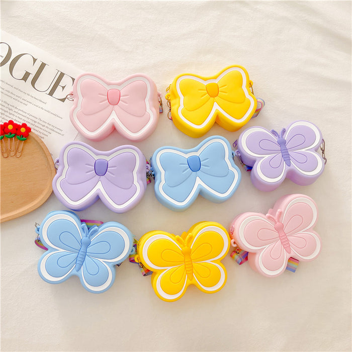 Wholesale Silicone Kids Butterfly Bag JDC-SD-WuWu003