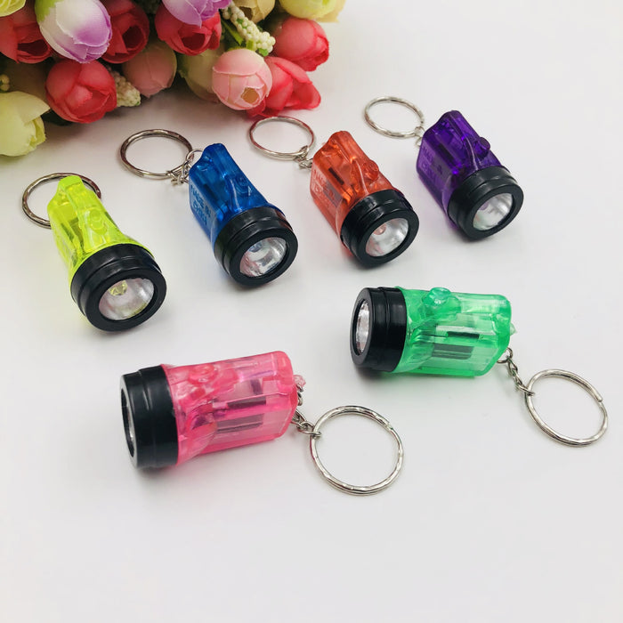 Wholesale Keychains Plastic Mini Miner's Lamp LED MOQ≥2 JDC-KC-EnC005