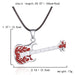 Jewelry WholesaleWholesale Stainless Steel Guitar Necklace JDC-NE-YinH014 Necklaces 颖皓 %variant_option1% %variant_option2% %variant_option3%  Factory Price JoyasDeChina Joyas De China