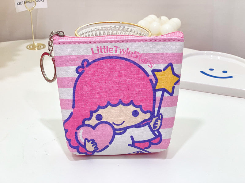 Wholesale cute cartoon coin purse student children loose wallet keychain JDC-KC-CYJ002