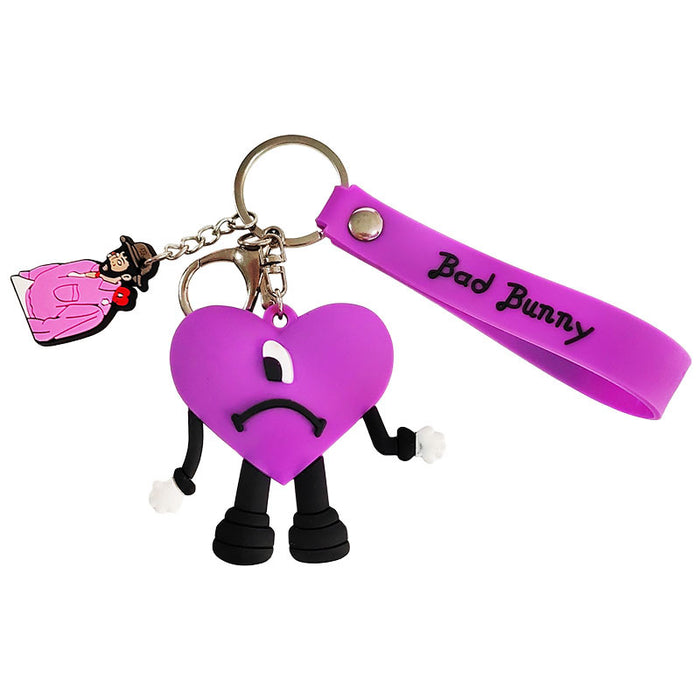 Wholesale Keychains PVC Hardware Love Cute Cartoon (M) MOQ≥5 JDC-KC-MaiQii001