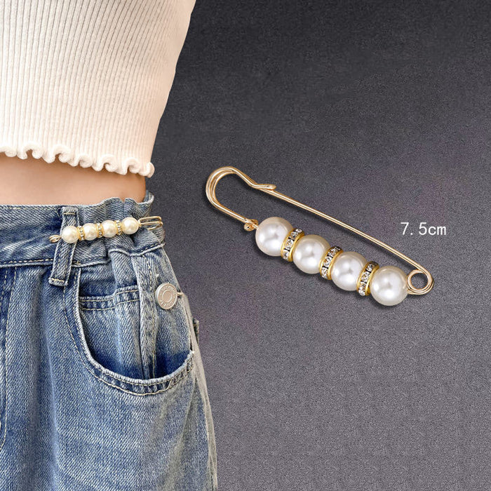 Wholesale Brooch Pants Waist Pin Fixing Clothes to Prevent Lighting MOQ≥2 JDC-BC-BiG001