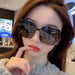 Jewelry WholesaleWholesale Square Cat Eye Letter Sunglasses JDC-SG-GuangD007 Sunglasses 光度 %variant_option1% %variant_option2% %variant_option3%  Factory Price JoyasDeChina Joyas De China