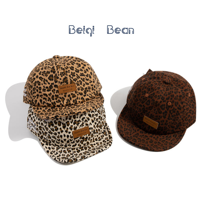 Jewelry WholesaleWholesale Kids Leopard Print Cotton Baseball Cap Sun Hat JDC-FH-CMao001 Fashionhat 长茂 %variant_option1% %variant_option2% %variant_option3%  Factory Price JoyasDeChina Joyas De China