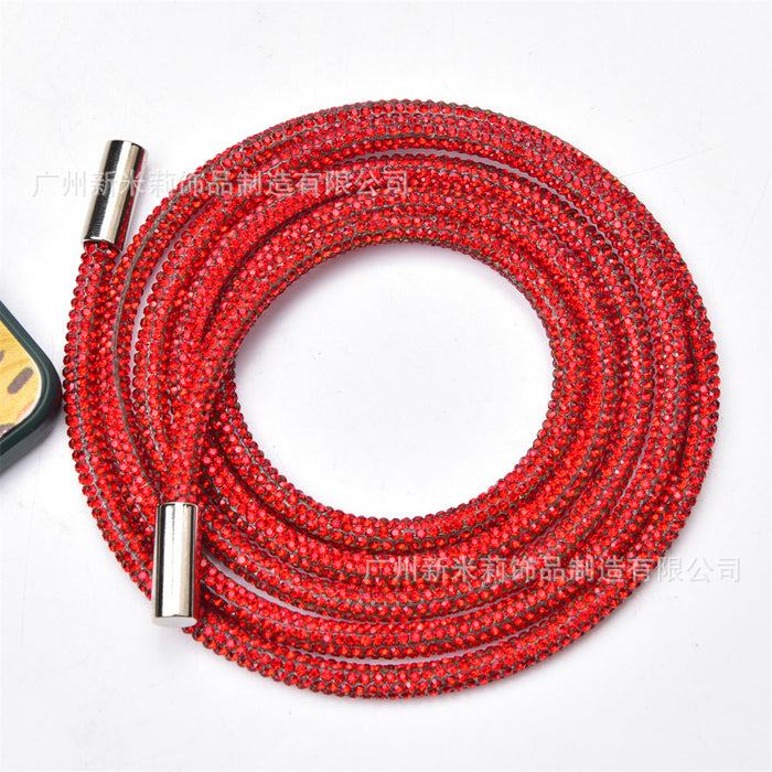 Wholesale Full Diamond Glass Rhinestone Clothing Accessories Rhinestone Strings for Hoodies JDC-CSA-XMLi001