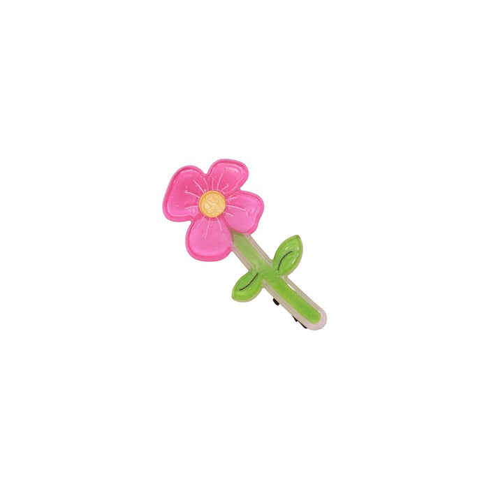 Wholesale hairpin resin flowers JDC-HC-YJM010