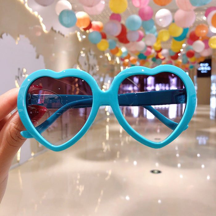 Jewelry WholesaleWholesale kids cartoon love color sunglasses JDC-SG-HengX010 Sunglasses 恒曦 %variant_option1% %variant_option2% %variant_option3%  Factory Price JoyasDeChina Joyas De China