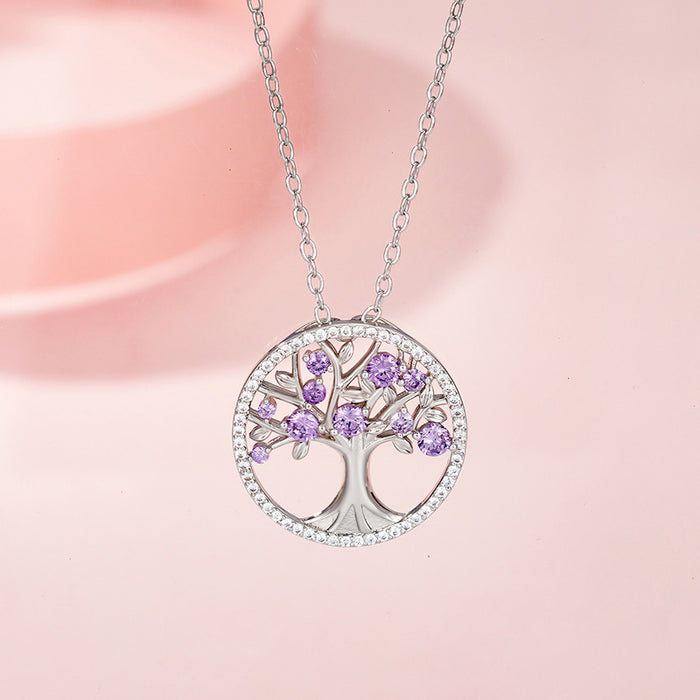 Wholesale Life Tree Necklace Niche Celasm Chain JDC-NE-MLJ001