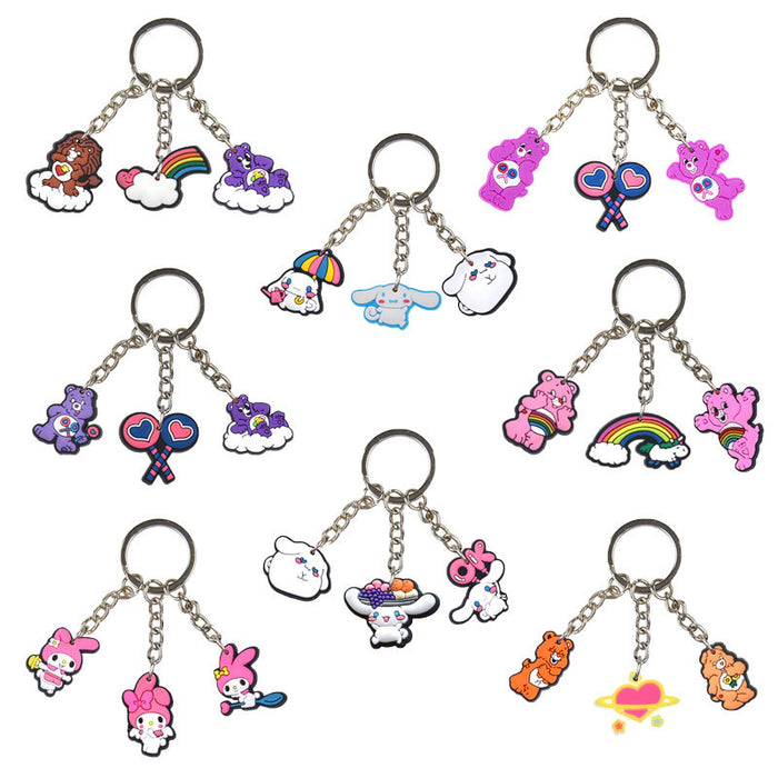 Wholesale Keychains PVC Cute Cartoon Anime(S) MOQ≥10 JDC-KC-BZYH006