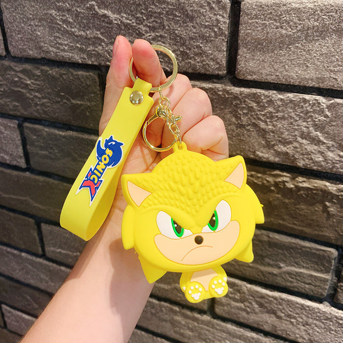 Wholesale Cartoon PVC Silicone Cute Coin Purse Keychain (M) JDC-KC-JCai025