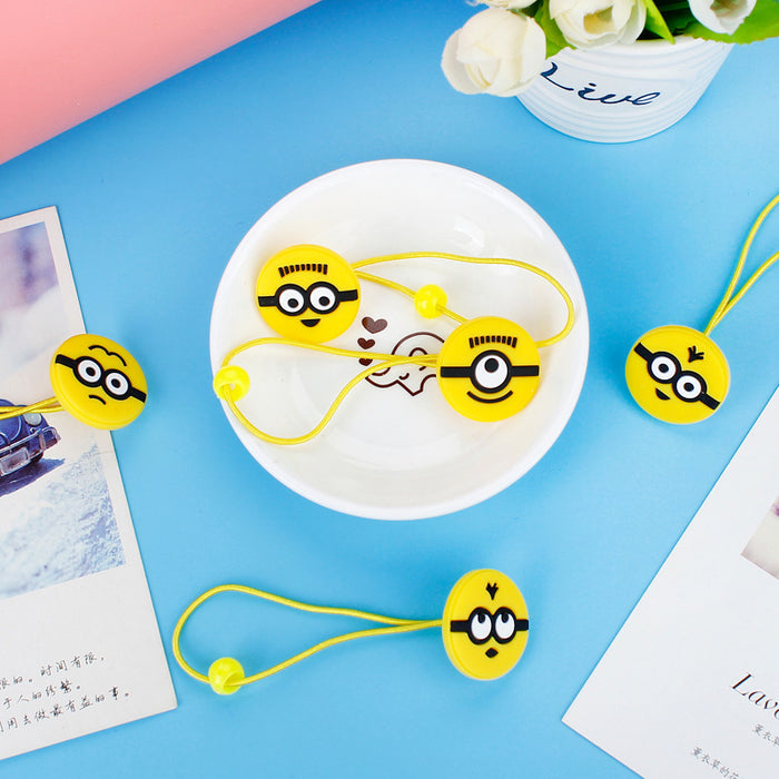 Wholesale Hair Scrunchies PVC Rubber Band Cute Cartoon (M) JDC-HS-ZhongJ004