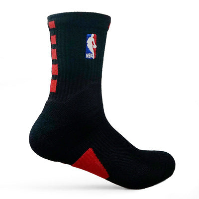 Wholesale Sock Cotton Sports Basketball Breathable Sweat Absorption MOQ≥2 JDC-SK-YiLin001