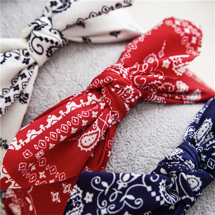 Wholesale Headband Fabric Bow JDC-HD-ST001