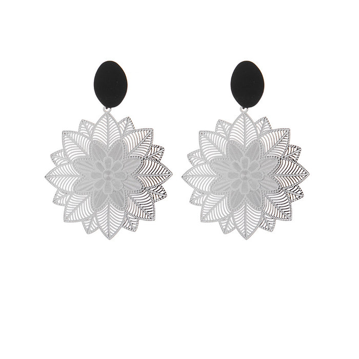 Wholesale Cutout Design Sense Premium Earrings  MOQ≥3 JDC-ES-XLH009