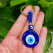 Jewelry WholesaleWholesale blue glass Devil's Eye necklace keychain MOQ≥3 JDC-NE-Juej009 Necklaces 觉际 %variant_option1% %variant_option2% %variant_option3%  Factory Price JoyasDeChina Joyas De China