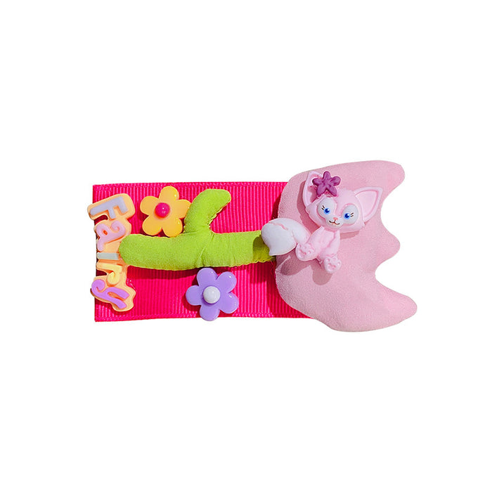 Wholesale tulip breaking clip girl cartoon bangs clip JDC-HC-HShi002