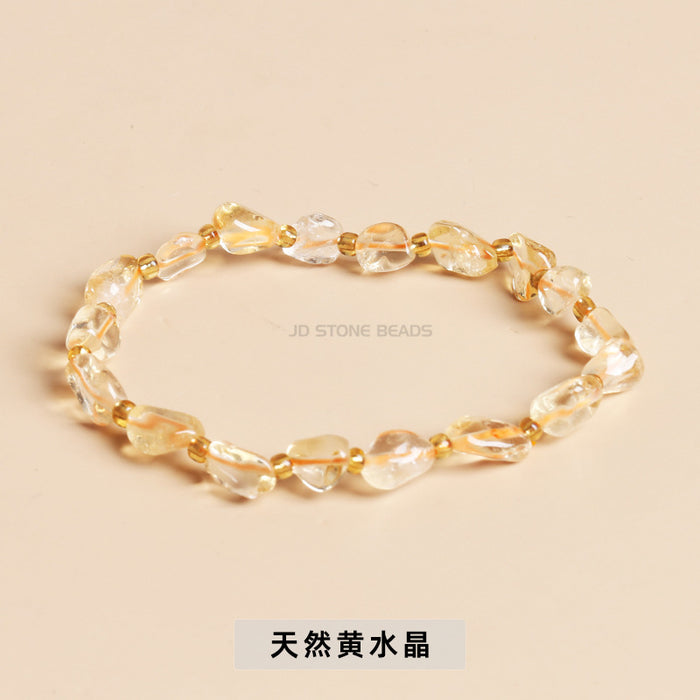 Wholesale Crystal Gravel Bracelet DIY Hand Jewelry JDC-BT-JingD004