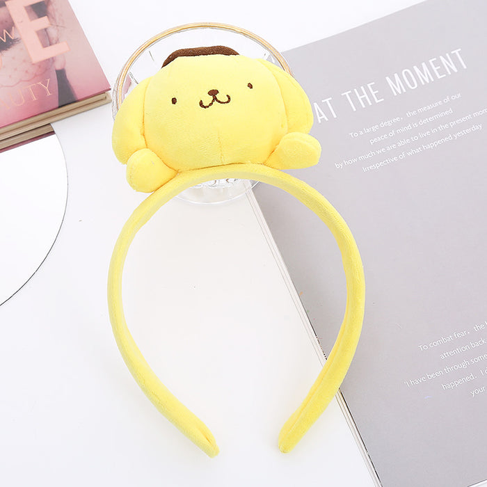 Wholesale headband cloth cartoon girl plush MOQ≥2 JDC-HD-MiaoKe002