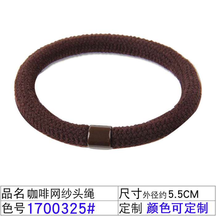 Wholesale Hair Rope Large Bold High Elastic Hair Ring JDC-HS-Liuyi001