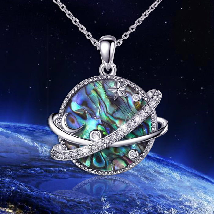 Wholesale Sun Moon Pendant necklace Fashion Starry Sky Series Jewelry MOQ≥2 JDC-NE-JYS019