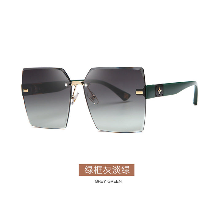 Jewelry WholesaleWholesale rimless square large frame sunglasses JDC-SG-KaiX013 Sunglasses 凯祥 %variant_option1% %variant_option2% %variant_option3%  Factory Price JoyasDeChina Joyas De China