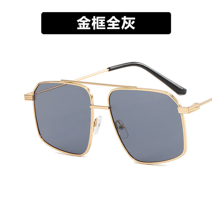 Wholesale Sunglass Resin Lens Metal Frame JDC-SG-PLS094