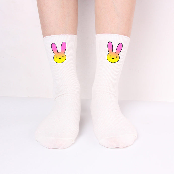 Wholesale Socks Cotton Cute Cartoon Embroidery Socks (F) JDC-SK-WDM001