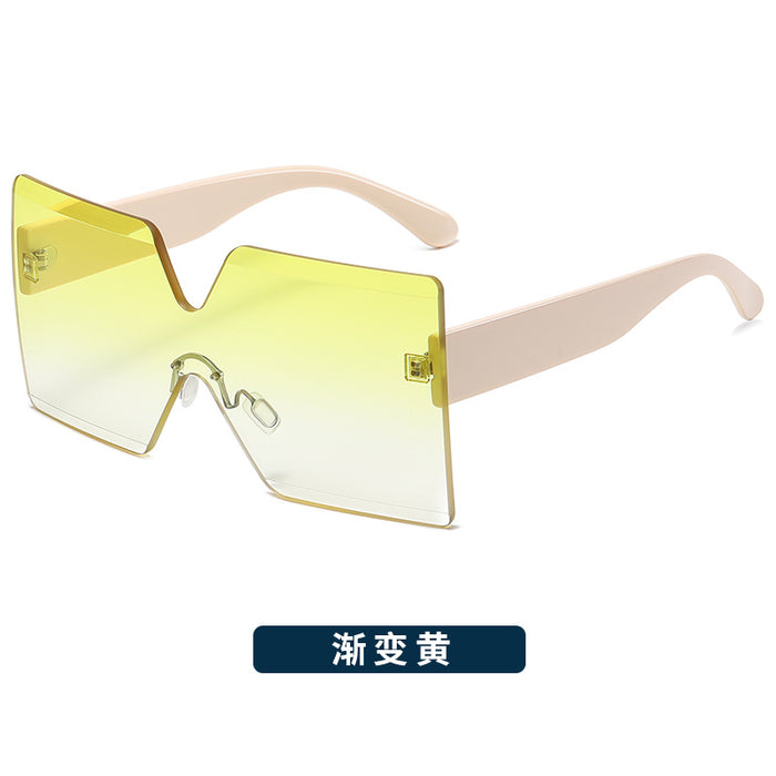 Jewelry WholesaleWholesale large frame frameless PC lens sunglasses JDC-SG-SengB014 Sunglasses 森邦 %variant_option1% %variant_option2% %variant_option3%  Factory Price JoyasDeChina Joyas De China