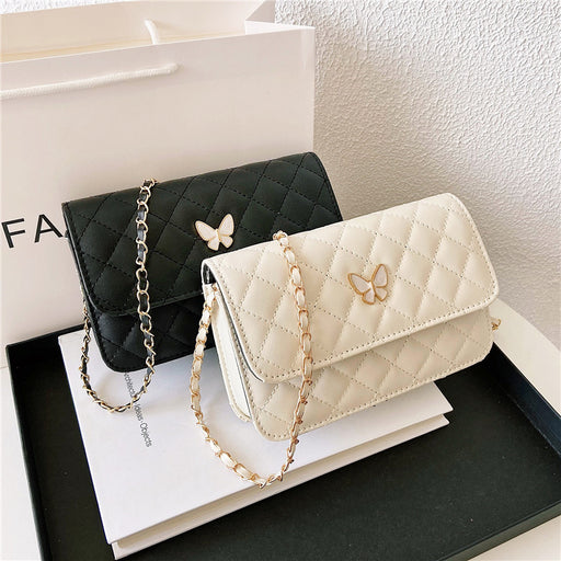 Jewelry WholesaleWholesale embroidered thread rhombus solid color shoulder bag  JDC-SD-Jianni002 Shoulder Bags 简尼 %variant_option1% %variant_option2% %variant_option3%  Factory Price JoyasDeChina Joyas De China