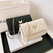 Jewelry WholesaleWholesale embroidered thread rhombus solid color shoulder bag  JDC-SD-Jianni002 Shoulder Bags 简尼 %variant_option1% %variant_option2% %variant_option3%  Factory Price JoyasDeChina Joyas De China