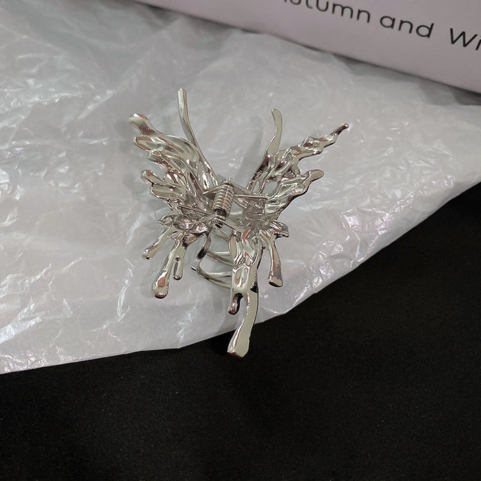 Wholesale Hair Clips Alloy Pleated Butterfly JDC-HC-BY027