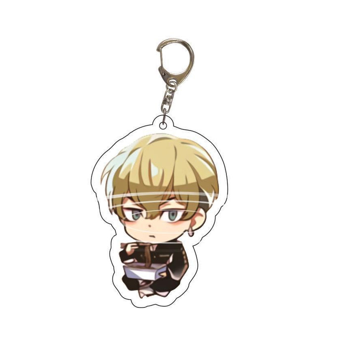 Wholesale pendant cute acrylic keychain JDC-KC-XCai004