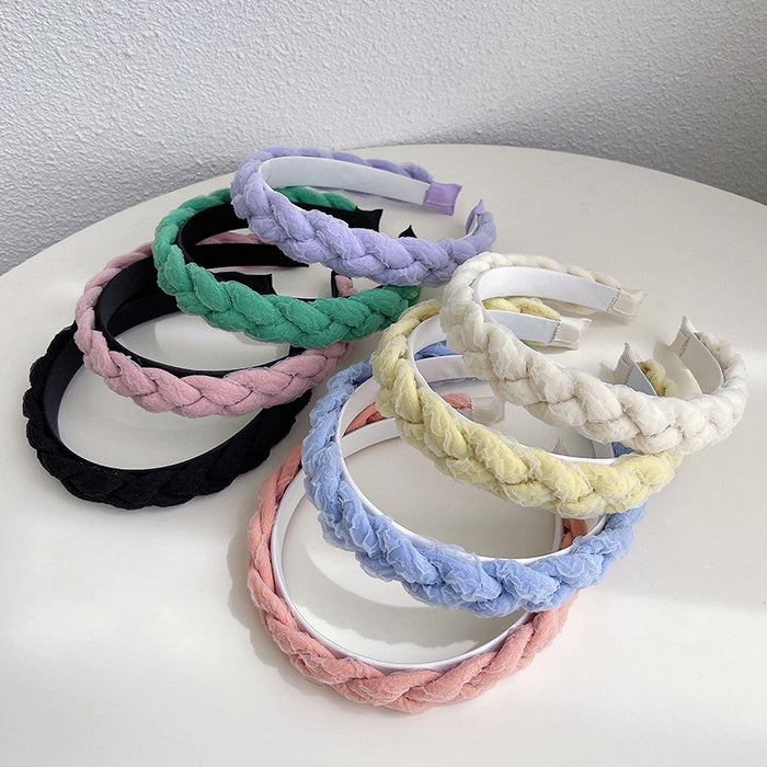 Wholesale small fresh face wash cute headband MOQ≥2 JDC-HD-YYang010