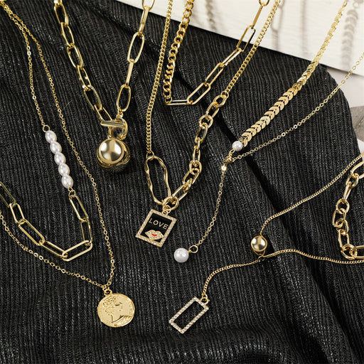 Jewelry WholesaleWholesale sweater chain metal wind sweater necklace JDC-NE-GSJY011 Necklaces 嘉溢 %variant_option1% %variant_option2% %variant_option3%  Factory Price JoyasDeChina Joyas De China