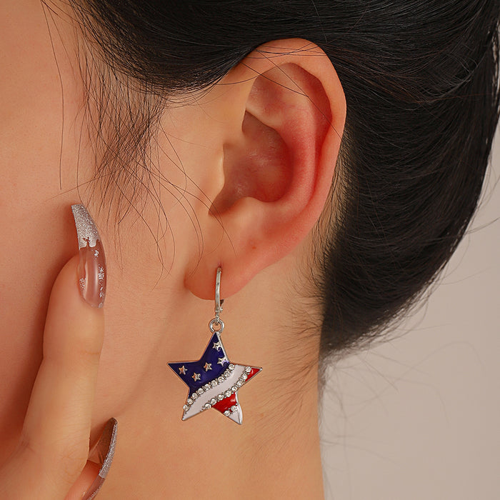 Wholesale 4th of July Independence Day Jewelry Sets JDC-BT-WangD001