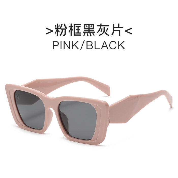 Wholesale Sunglasses PC Retro Irregular Cat Eye JDC-SG-YuX010