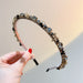 Jewelry WholesaleWholesale crystal rhinestone hair band JDC-HD-CR001 Headband 楚柔 %variant_option1% %variant_option2% %variant_option3%  Factory Price JoyasDeChina Joyas De China