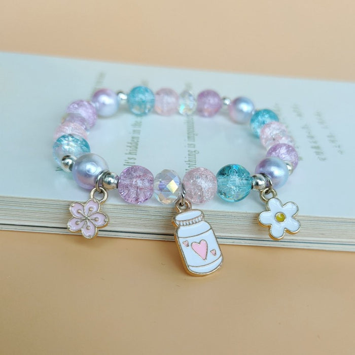 Wholesale Cute Cartoon Kids Bracelet Beaded JDC-BT-XiangZ002