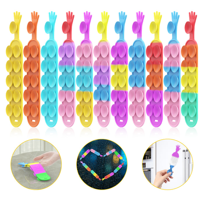 Jewelry WholesaleWholesale silicone vacuum suction cup toy bracelet JDC-FT-HC039 fidgets toy 华创 %variant_option1% %variant_option2% %variant_option3%  Factory Price JoyasDeChina Joyas De China