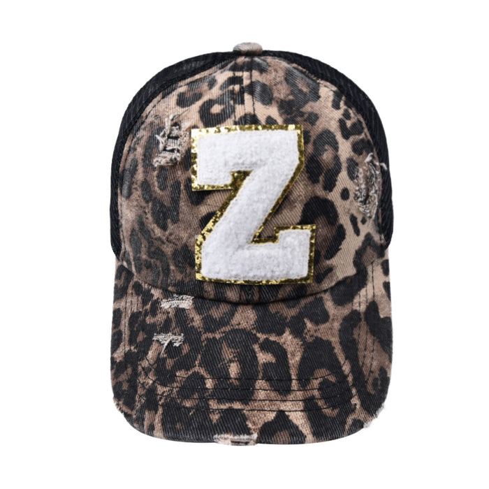 Wholesale Letter Baseball Cap Cotton Mesh Cap MOQ≥2 JDC-FH-WenR002