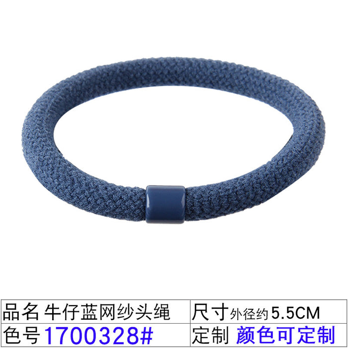 Wholesale Hair Rope Large Bold High Elastic Hair Ring JDC-HS-Liuyi001