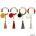 Jewelry WholesaleWholesale hand woven tassel Christmas tree keychain JDC-KC-JM020 Keychains 杰米 %variant_option1% %variant_option2% %variant_option3%  Factory Price JoyasDeChina Joyas De China