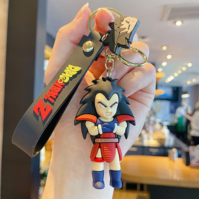 Wholesale Keychains For Backpacks Keychain Cute Goku PVC Epoxy Doll JDC-KC-JG237